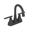 PAGED Bathroom Faucet 2-Handle Bathroom Sink Faucet with Zinc Alloy Handle and Ceramic Cartridge - 3 of 4