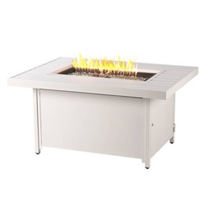 Oakland Living 48" x 36" 55000 BTUs Propane Rectangle Outdoor Fire Table - 1 of 4