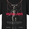 Stranger Things Lightning, Monster are Real, Vecna Lives, The Upside Done, Scary, Horror, on Black Adult T-Shirt - 2 of 4