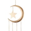 41.5" Iron Contemporary Moon and Star Windchime Gold/Orange/Blue - Olivia & May - image 4 of 4