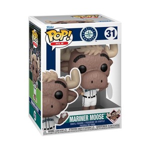 Funko POP! MLB Baseball Mascots Mariner Moose Seattle Mariners Figure #31! - 1 of 4