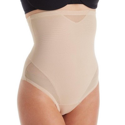 TC Fine Intimates Womens Sheer Delight Comfort High-Waist Thong