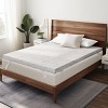 Subrtex 3" Memory Foam Mattress Topper with Cooling Removable Cover - image 2 of 4