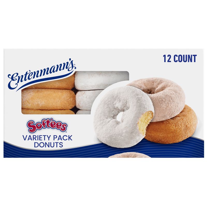 Entenmann&#39;s Softee Variety Donuts - 17.5oz, 1 of 12
