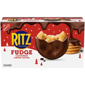 RITZ Fudge Covered Holiday Cookies - 7.8oz - 1 of 4