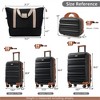 BEAFUP Hardshell ABS Luggage Set - Lightweight & Durable Suitcases with Dual Spinner Wheels, Carry-On & Check-In Sizes for Travel - 3 of 4
