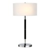 Hampton & Thyme 25" Tall 2-Light Table Lamp with Fabric Shade - image 3 of 4