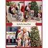 PATPAT Family Christmas Pjs Matching Sets Holiday Jammies Sleepwear Christmas Pajamas for Family Xmas Outfits with Socks - 2 of 4