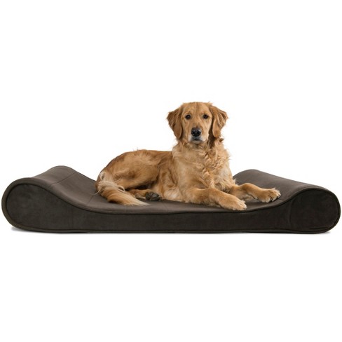 Furhaven Microvelvet Luxe Lounger Orthopedic Pet Bed For Dogs