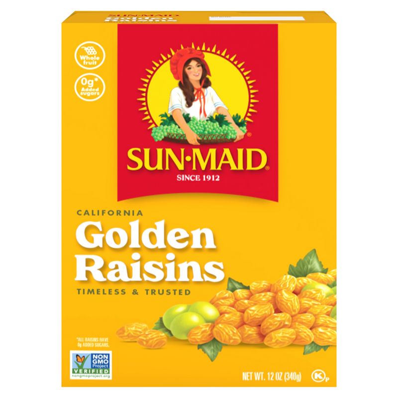 Sun-Maid California Golden Raisins Box - 12oz, 1 of 11