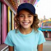 Dalix Youth Adjustable Cotton Baseball Cap Lightweight Curved Bill Kids Hat - 3 of 4