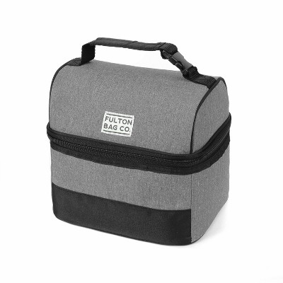 Fulton Bag Co. Jumbo Dual Compartment Lunch Box - Griffin Gray : Target