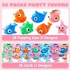 Joyfy 28 PCS Valentines Cards with Animal Popping Eyes Keychains | Cute Classroom Exchange Prizes & Fun Party Favors for Valentine's Day Celebrations - 3 of 4