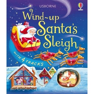 Wind-Up Santa's Sleigh - by  Fiona Watt (Board Book) - 1 of 1