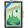 Trends International Wicked - Emerald City Framed Wall Poster Prints - 3 of 4