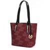 MKF Collection Aylet M Women's Vegan Leather Tote with Matching Mini Bag and Wristlet Purse by Mia K - 4 of 4