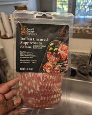 Signature Italian Uncured Sopressata Salami - 4oz - Good & Gather™ : Target