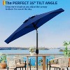 GustoWave 7.5FT Outdoor Patio Umbrella for Pool, Deck, Garden - 2 of 4