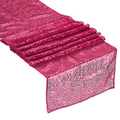 Unique Bargains Party Birthday Party Long Shining Decoration Flexible Cutting Table Runner 1 Pc