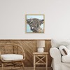 Stupell Industries Highland Cow Windblown Floating Frame Canvas Art - 3 of 4