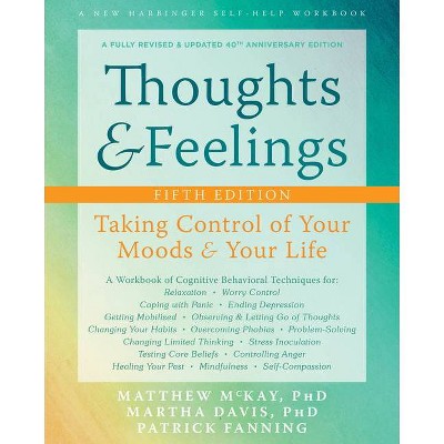  Thoughts and Feelings - 5th Edition by  Matthew McKay & Martha Davis & Patrick Fanning (Paperback) 