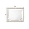 Laveda Pearl White Finish Mirror w/LED - 2 of 4
