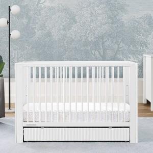 Delta Children Cassie 4-in-1 Convertible Crib with Underdrawer - Greenguard Gold Certified - 1 of 4