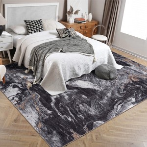 Soft Modern Abstract Boho Area Rugs for Living Room Washable Machine Rug Non-Slip Vintage Carpet for Bedroom Farmhouse Dining Room Kids Room - 1 of 4