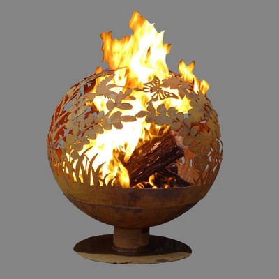 Laser Cut Garden Fire Sphere L - Esschert Design