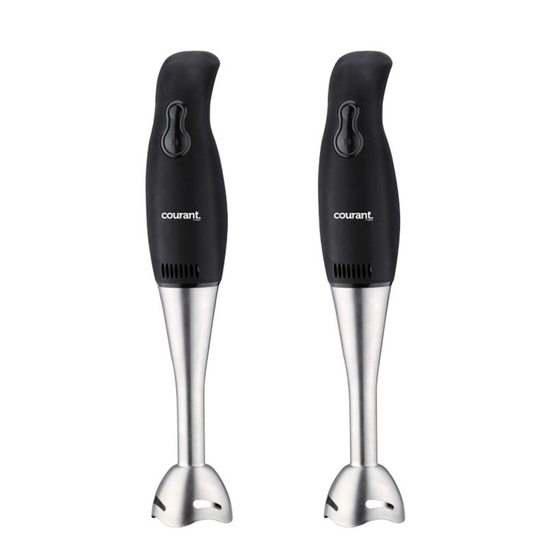 Courant 2-PACK 2-Speed Hand Blender with Stainless Steel Leg - Black, 1 of 4