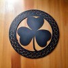 Slickblue Celtic Metal Wall Art – 12" Round Hanging Decor in 8 Irish Designs & 4 Finish Options for Home - 2 of 4