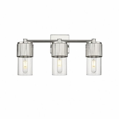 Bolivar - 3 Light Bath Vanity In Industrial Style-9.5 Inches Tall and 20.5 Inches Wide