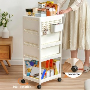 4 layer Storage Stroller for Bedroom, Living room, Kitchen, Restroom - 1 of 4