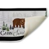 Stupell Industries Ivory Pines Cabin Printed Plush Bath Mat And Bath Rug, Design By Jennifer Pugh, 18"X30" - 2 of 4