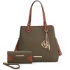 MKF Collection Kearny Vegan Leather Women’s Tote Bag with Wallet by Mia K- 2 pieces - 2 of 4