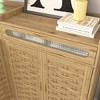 Okak Coffee Bar Cabinet, Storage Cabinet with Drawer and Adjustable Shelf, Accent Cabinet for Kitchen, Dining Room, Bathroom, Entryway, Wood - 4 of 4