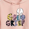 Women's - Peanuts - Good Grief Charlie Brown Cropped Graphic Hoodie - 2 of 4