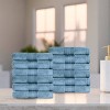 Luxury Cotton Heavyweight Solid Plush Towel Set by Blue Nile Mills - 2 of 4