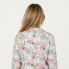 Anna-Kaci Lounge Women's 2-Piece Set Floral Print Button-Up Long Sleeve Pajama Top and Matching Pants - 3 of 4