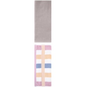 REGALWOVEN Cotton Soft Absorbent Bathroom Hand Towel for Kitchen Hotel and Spa 13" x 30"/13" x 29" 2 Pcs - 1 of 4