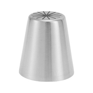 Unique Bargains Piping Tip 304 Stainless Steel Silver Tone 0.98"x1.46"x1.65" 1 Pcs - 1 of 3