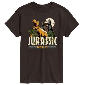 Men's - Jurassic Park - Jurassic World T Rex Short Sleeve Graphic T-Shirt - 1 of 3