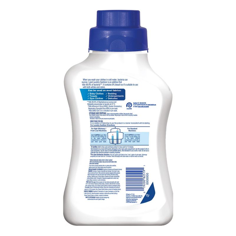 Lysol Laundry Sanitizer - Lavender - 41 fl oz, 2 of 7