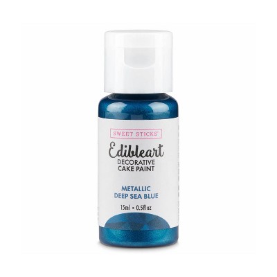 Sweet Sticks Edible Art Metallic Food Paint, 15ml