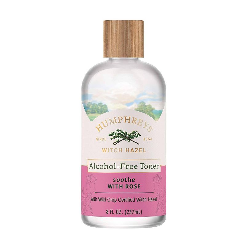 Humphreys Soothe Witch Hazel with Rose Alcohol-Free Toner - 8 fl oz, 1 of 8