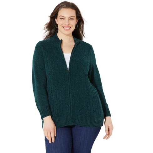 Target chenille cardigan deals