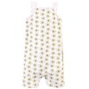 Hudson Baby Infant Girl Cotton Rompers 3pk, Smile Sunshine - 3 of 4