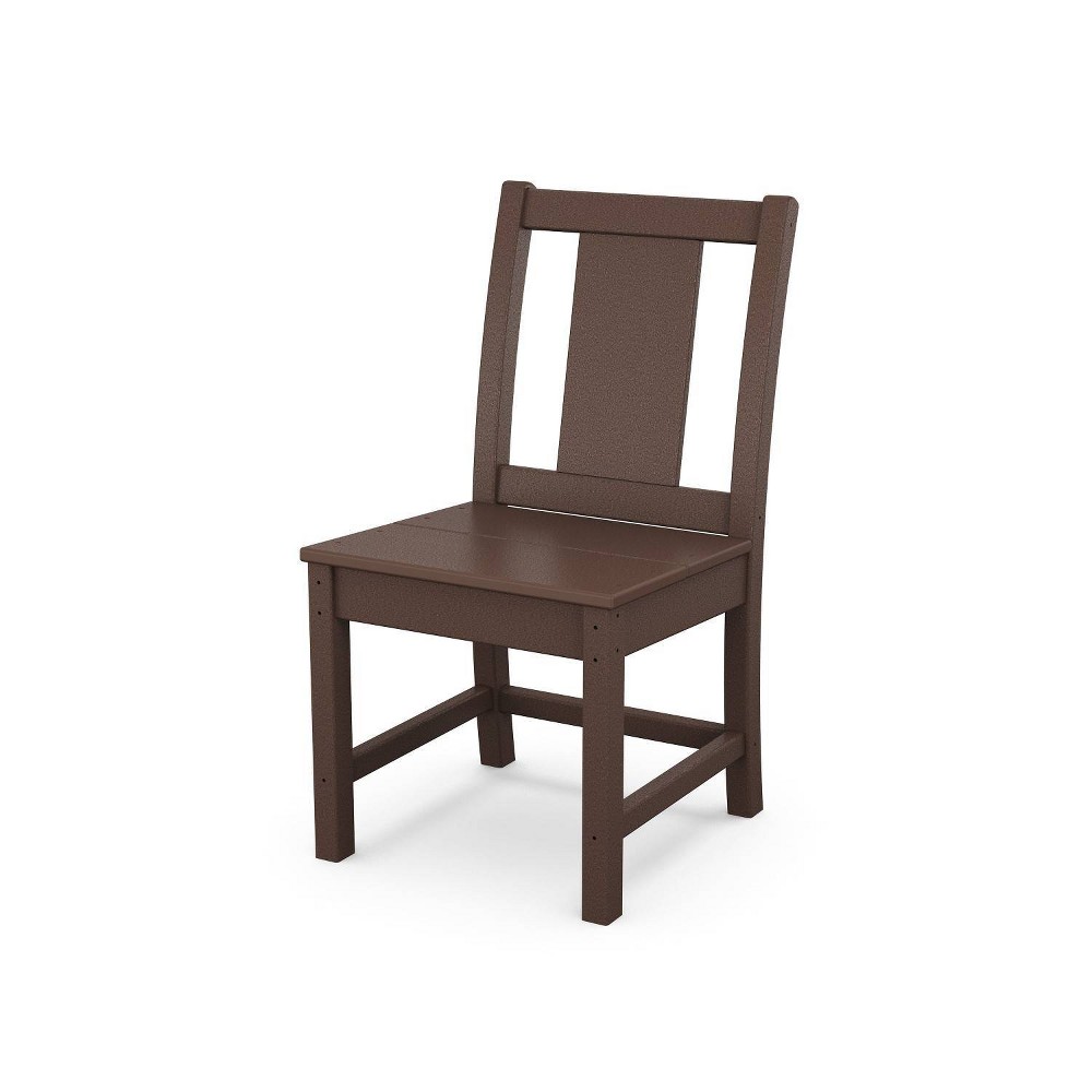 Photos - Chair POLYWOOD Prairie Outdoor Patio Dining , Armless  - Mahogany