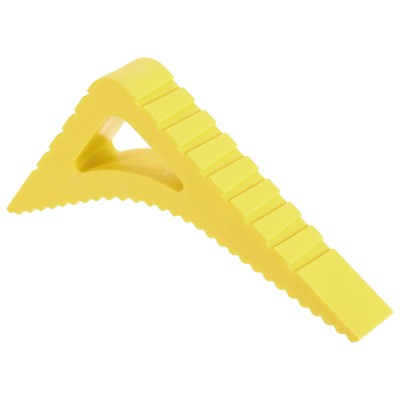 Unique Bargains TPR Material Flexible Sturdy Stackable Durable Door Stop 1 Pc