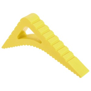 Unique Bargains TPR Material Flexible Sturdy Stackable Durable Door Stop 1 Pc - 1 of 4